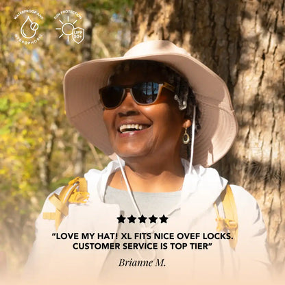 Satin-Lined, Waterproof Sun Hat