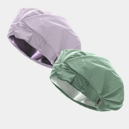 Hairbrella Satin-Lined Shower Cap - Bundle (2)