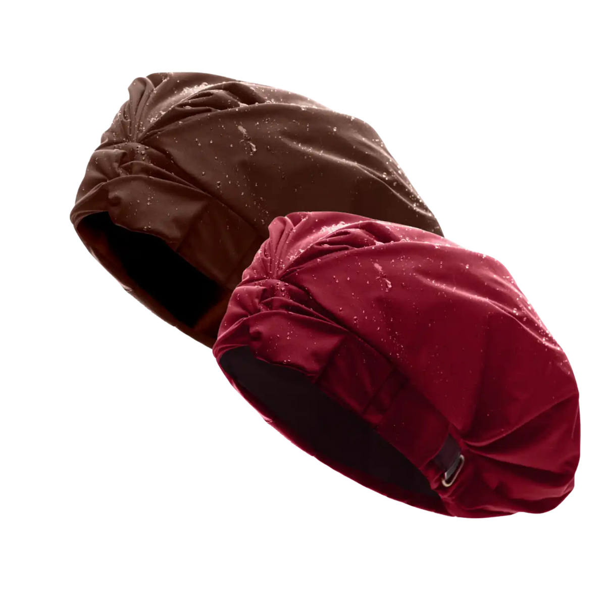 Hairbrella Satin-Lined Shower Cap - Bundle (2)