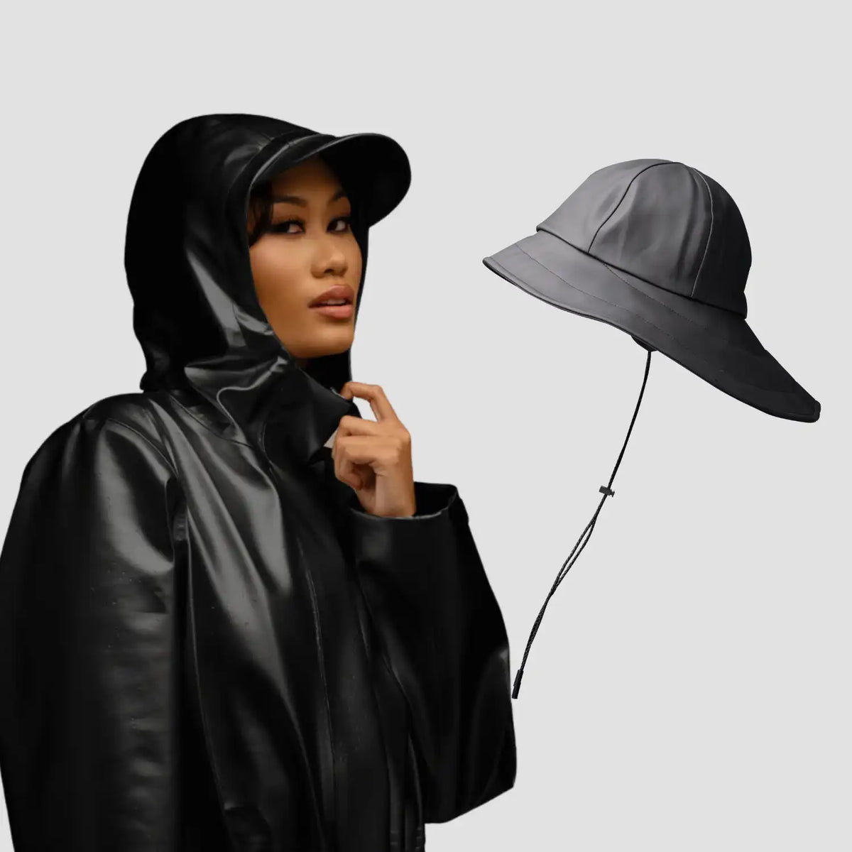 Waterproof Essentials: Build Your Rain Jacket & Hat Bundle