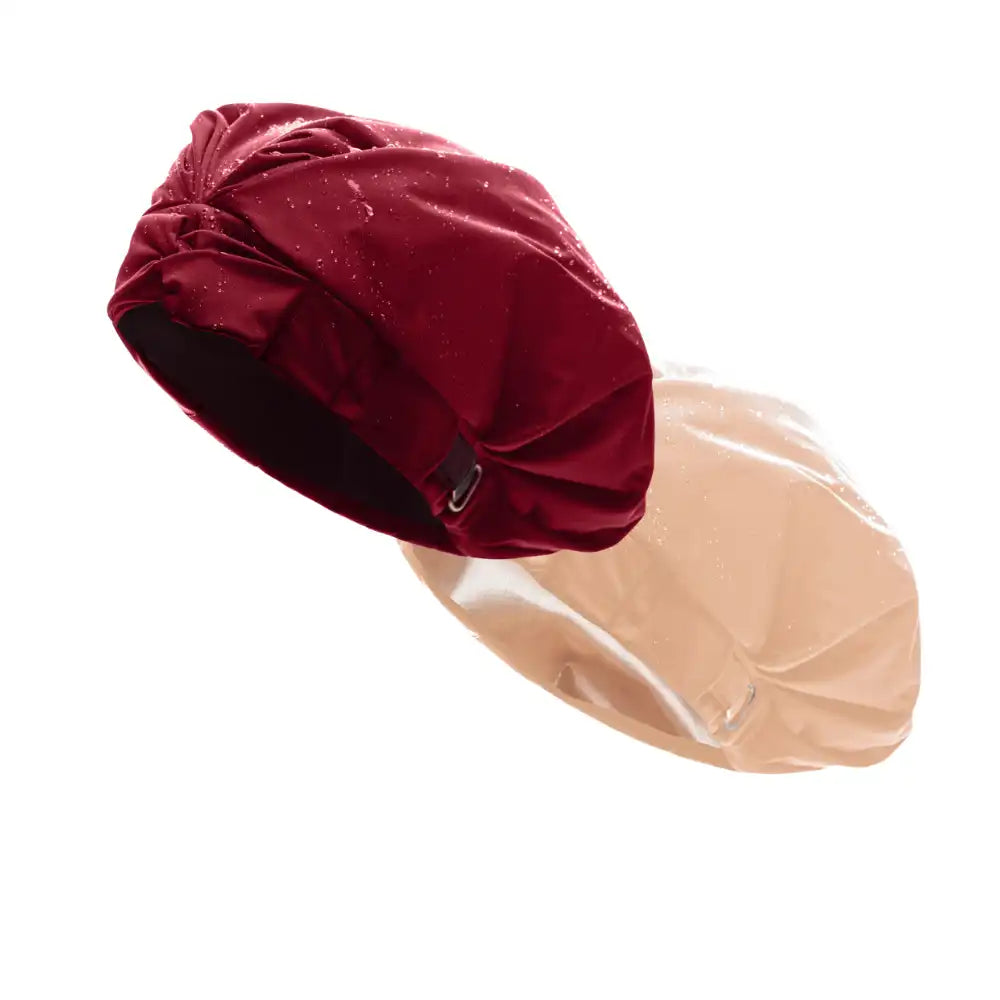 Hairbrella Satin-Lined Shower Cap - Bundle (2)
