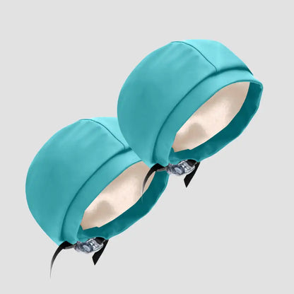 Hairbrella Satin-Lined Waterproof, Adjustable Sport Swim Cap, Bundle (2)