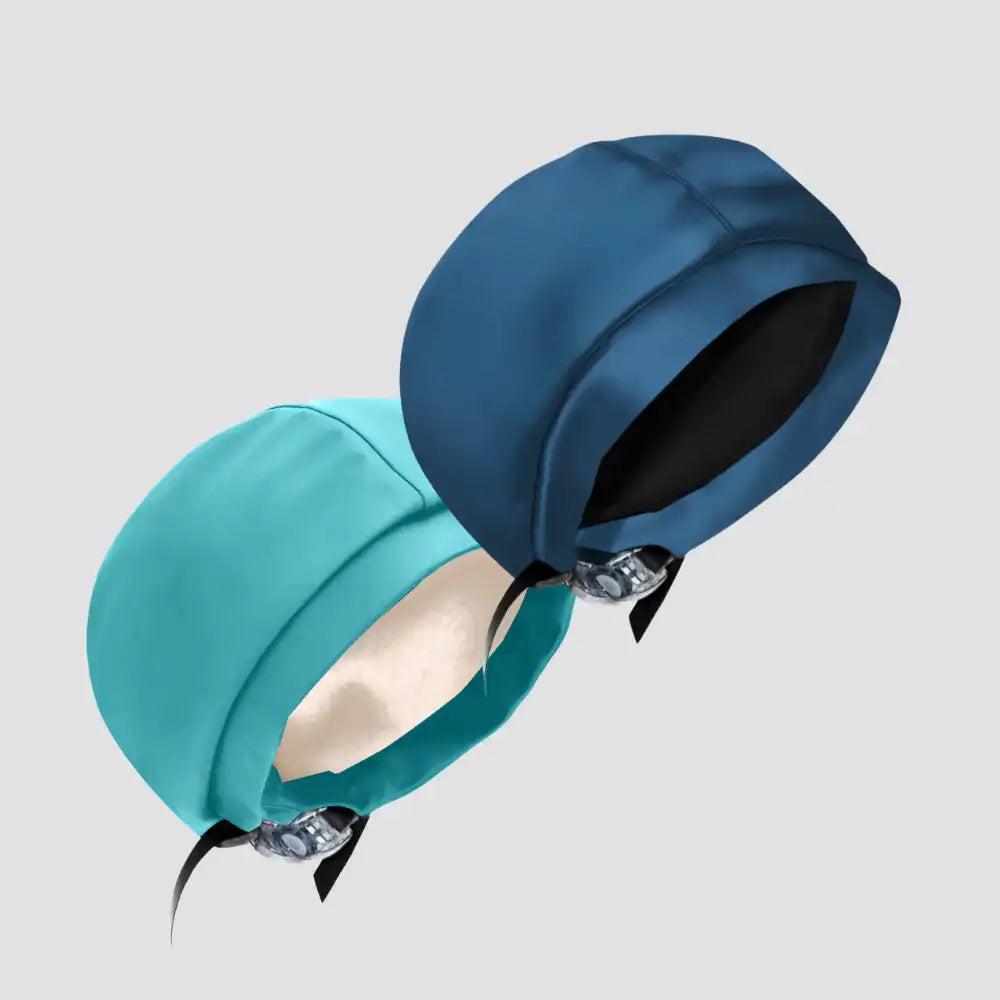 Hairbrella Satin-Lined Waterproof, Adjustable Sport Swim Cap, Bundle (2)