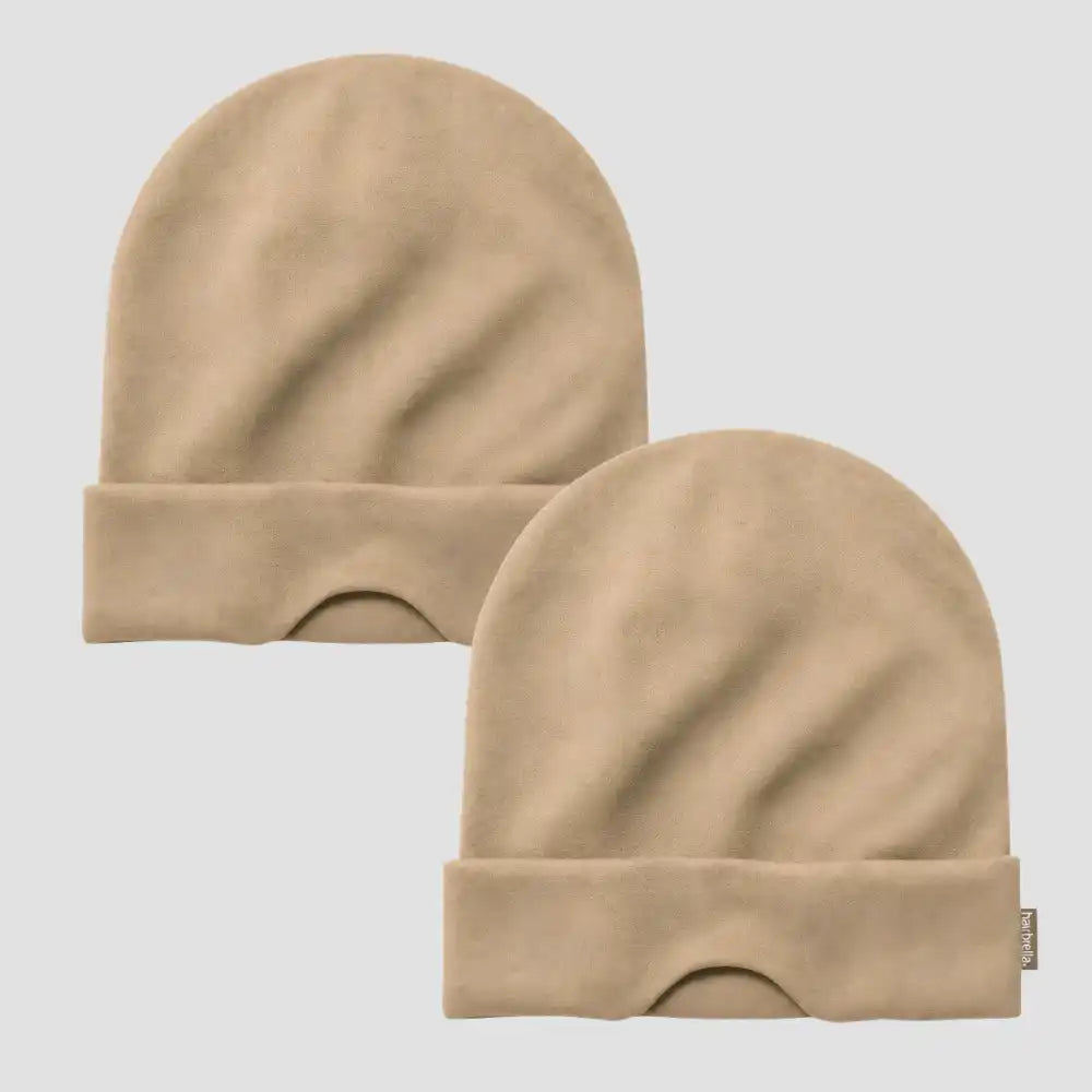 Nap Cap™ Travel — Modal Travel Beanie with Hidden Eye Mask & Satin Lining, Bundle 2