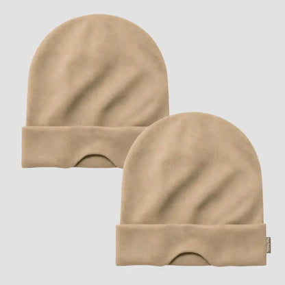 Nap Cap™ Travel — Modal Travel Beanie with Hidden Eye Mask & Satin Lining, Bundle 2