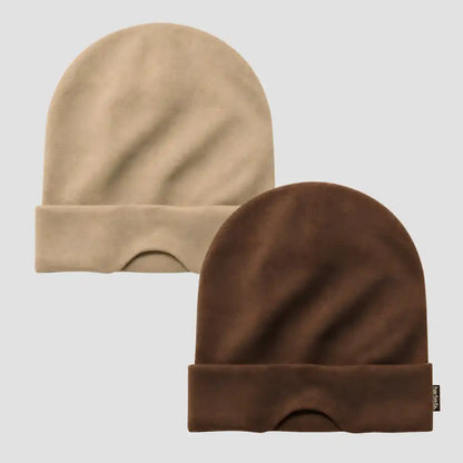 Nap Cap™ Travel — Modal Travel Beanie with Hidden Eye Mask & Satin Lining, Bundle 2
