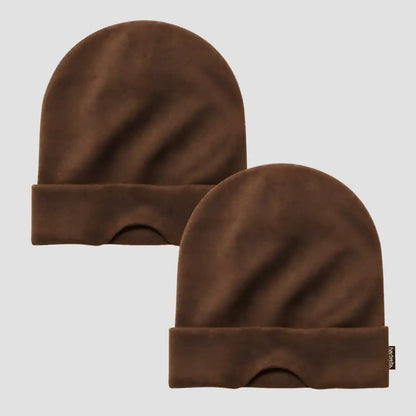 Nap Cap™ Travel — Modal Travel Beanie with Hidden Eye Mask & Satin Lining, Bundle 2