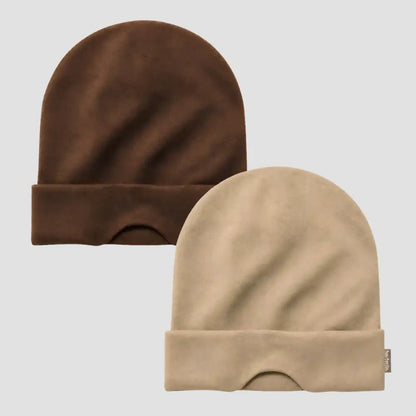 Nap Cap™ Travel — Modal Travel Beanie with Hidden Eye Mask & Satin Lining, Bundle 2