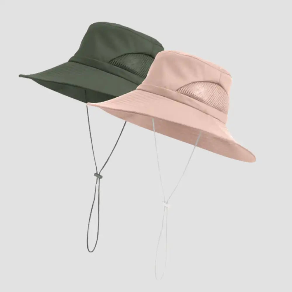Satin-Lined, Waterproof Sun Hat, Bundle Set (2)