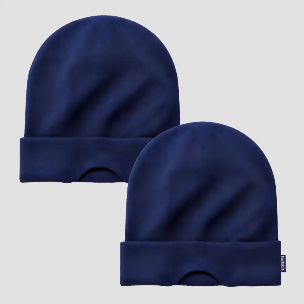Nap Cap™ Travel — Modal Travel Beanie with Hidden Eye Mask & Satin Lining, Bundle 2