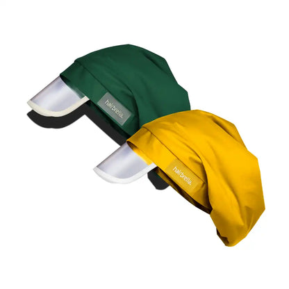 Hairbrella Satin- Lined, Waterproof, Rain Hat Bundle (2)
