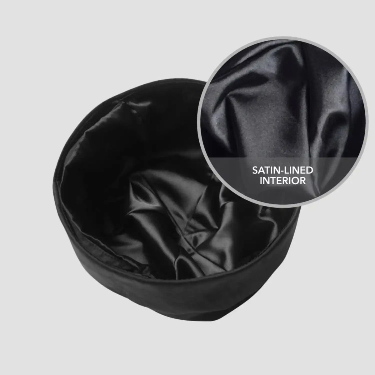 Satin-Lined Unisex, Adjustable Wave Cap