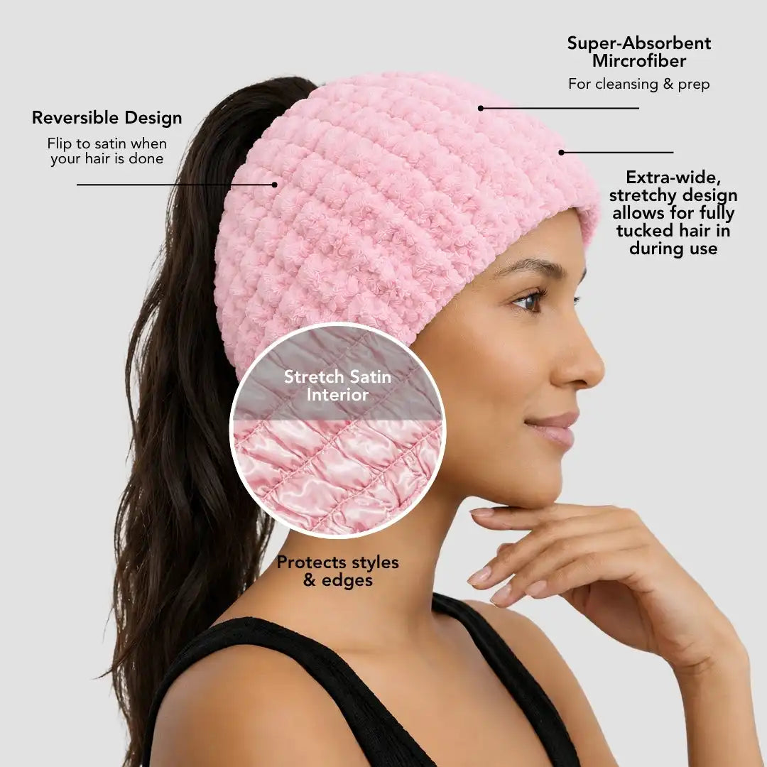 Hairbrella 2-in-1 Satin Spa Headband™ , Bundle of 3