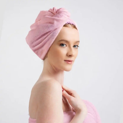 Hairbrella 2-in-1 Satin Twist Towel Turban