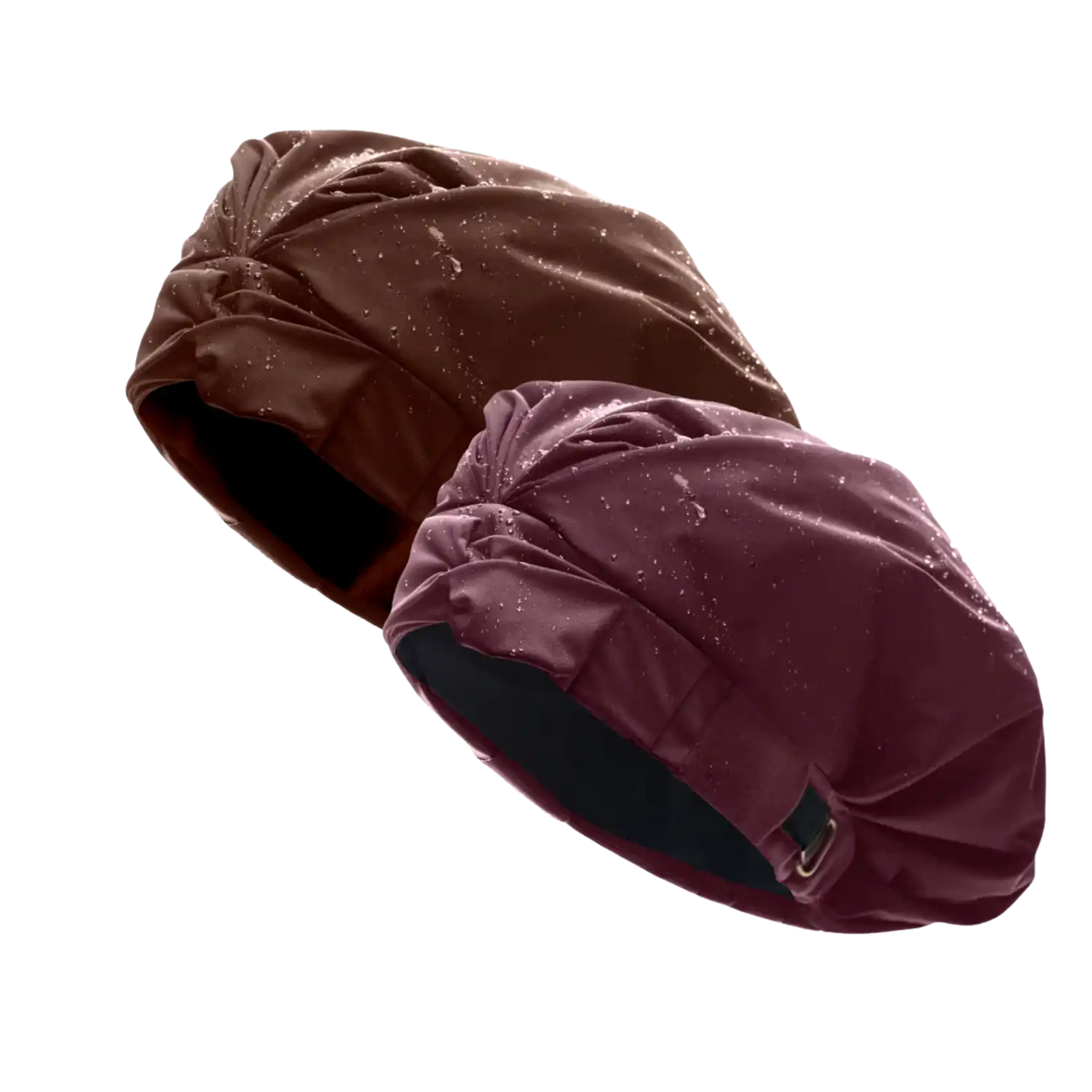 Hairbrella Satin-Lined Shower Cap - Bundle (2)