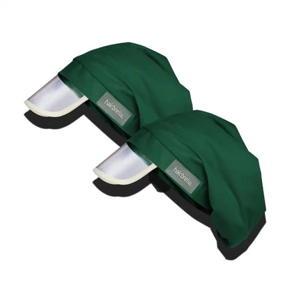 Hairbrella Satin- Lined, Waterproof, Rain Hat Bundle (2)
