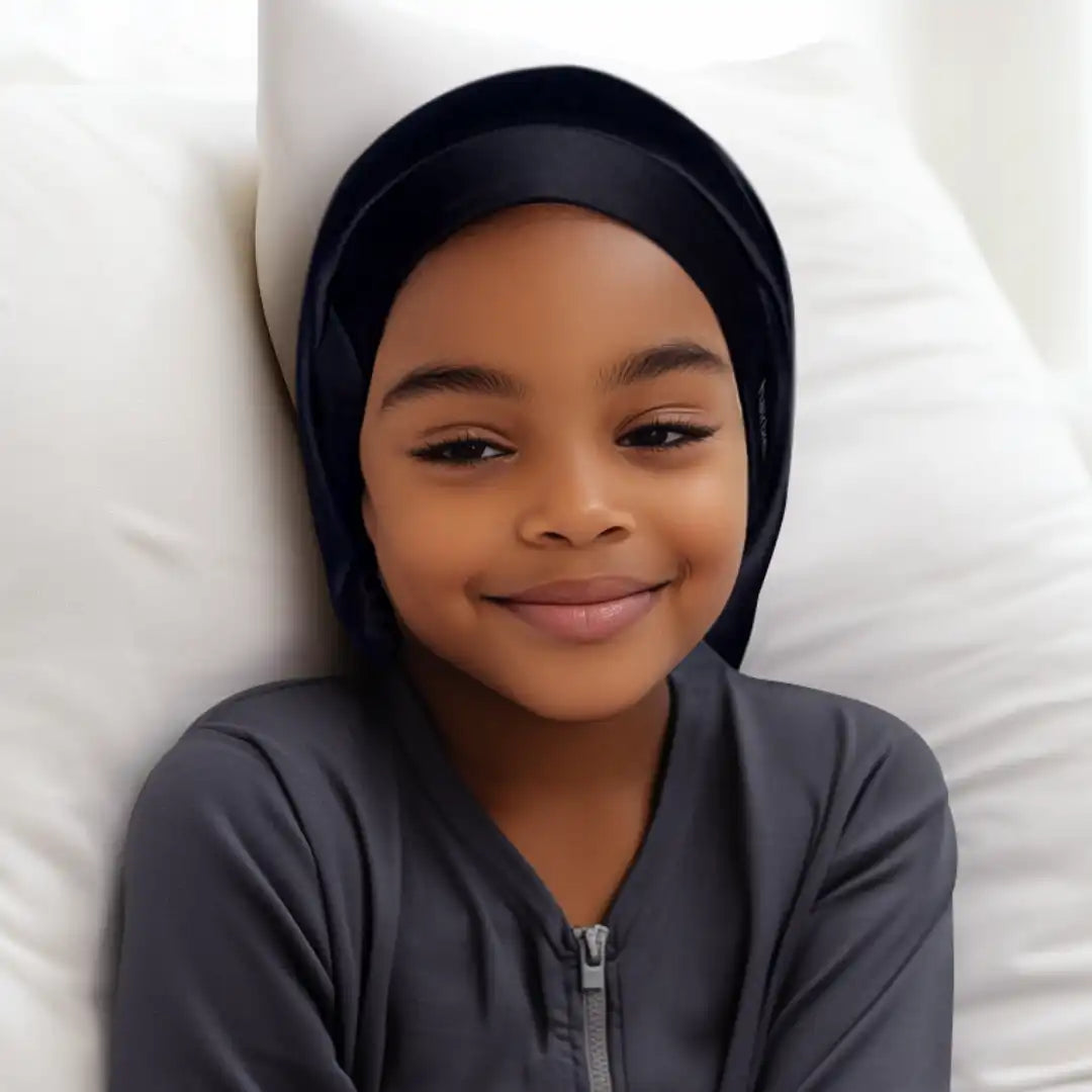 Hairbrella Satin-Lined Kids' Sleep Cap Bundle (2)