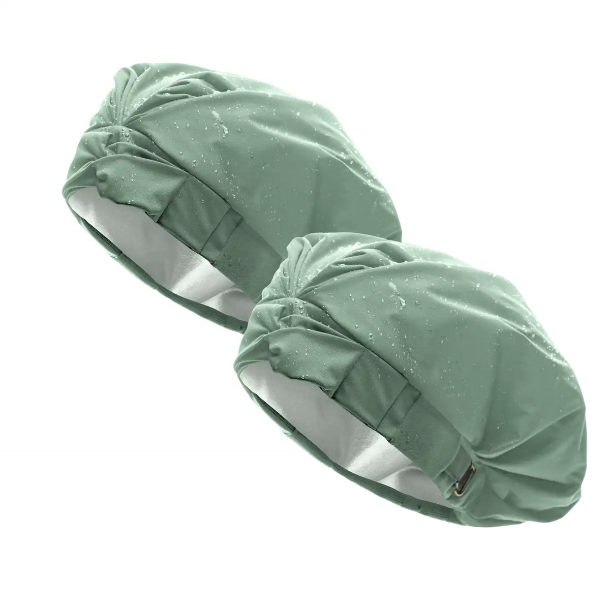 Hairbrella Satin-Lined Shower Cap - Bundle (2)