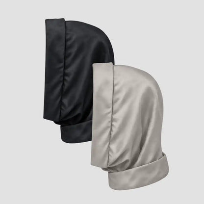 Hairbrella Satin-Lined, Waterproof, Packable Lite Rain Scarf - Bundle(2)
