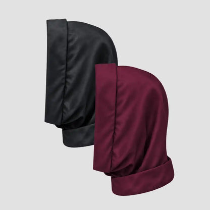 Hairbrella Satin-Lined, Waterproof, Packable Lite Rain Scarf - Bundle(2)