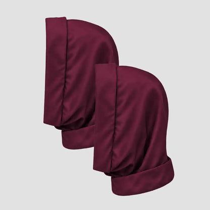 Hairbrella Satin-Lined, Waterproof, Packable Lite Rain Scarf - Bundle(2)