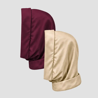 Hairbrella Satin-Lined, Waterproof, Packable Lite Rain Scarf - Bundle(2)