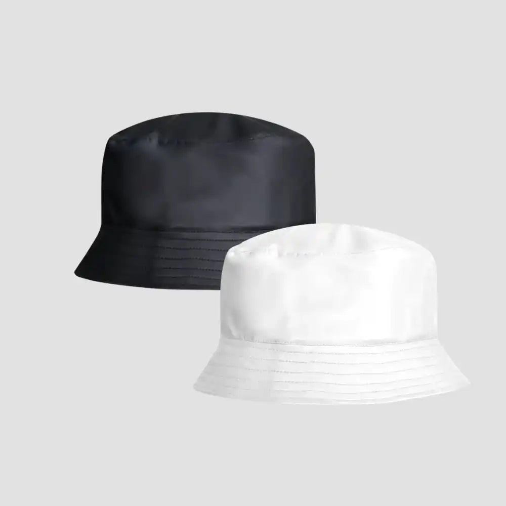 Satin-Lined, Waterproof Matte Bucket Hat - Bundle (2)