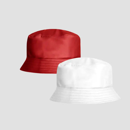 Satin-Lined, Waterproof Matte Bucket Hat - Bundle (2)