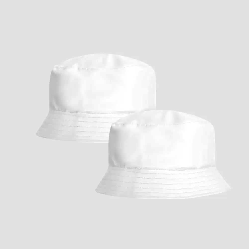 Satin-Lined, Waterproof Matte Bucket Hat - Bundle (2)