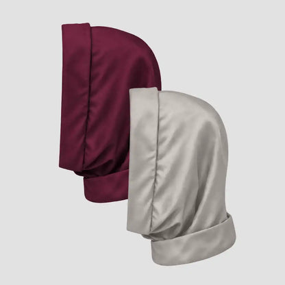 Hairbrella Satin-Lined, Waterproof, Packable Lite Rain Scarf - Bundle(2)