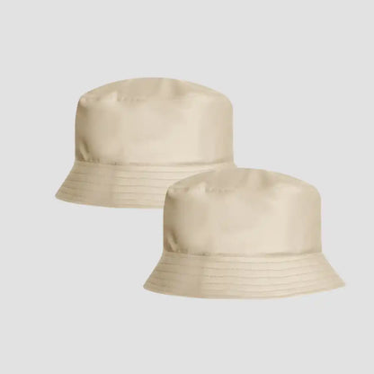 Satin-Lined, Waterproof Matte Bucket Hat - Bundle (2)