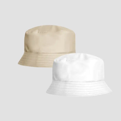 Satin-Lined, Waterproof Matte Bucket Hat - Bundle (2)