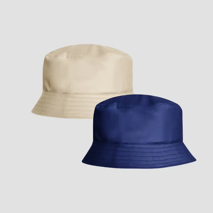 Satin-Lined, Waterproof Matte Bucket Hat - Bundle (2)