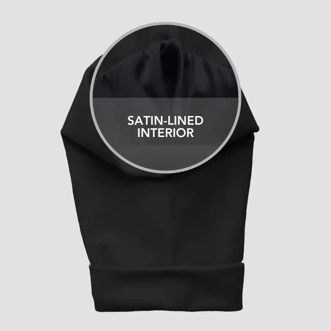 Satin Lined, Waterproof Infinity Rain Scarf