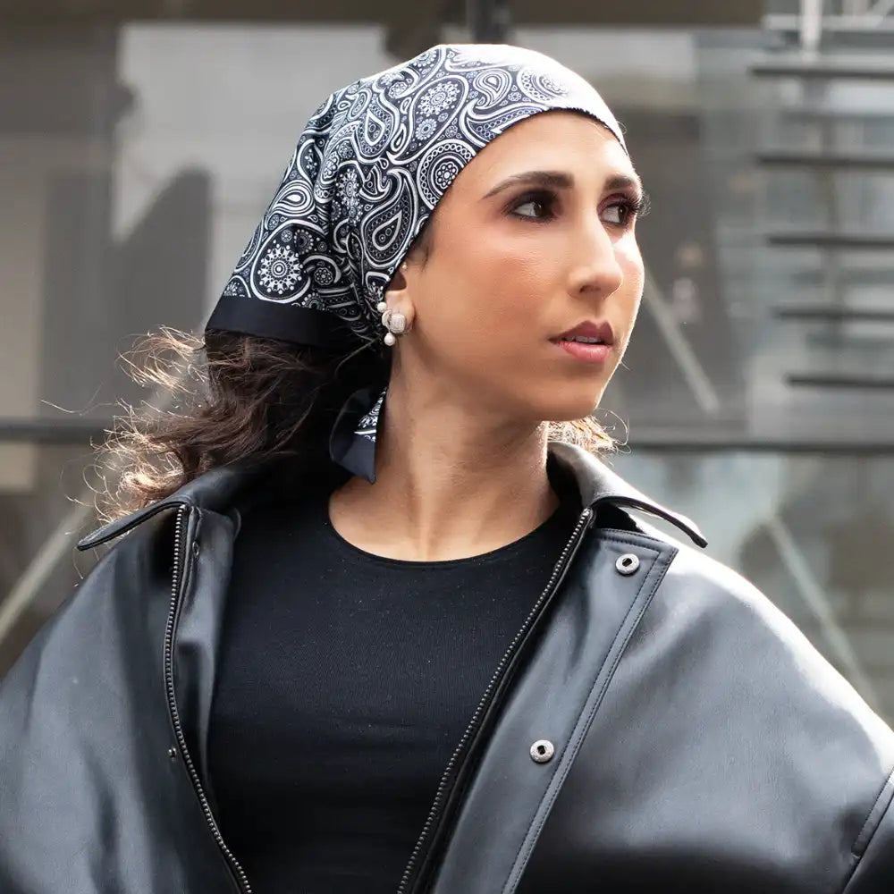Waterproof,  Satin-Lined Bandana