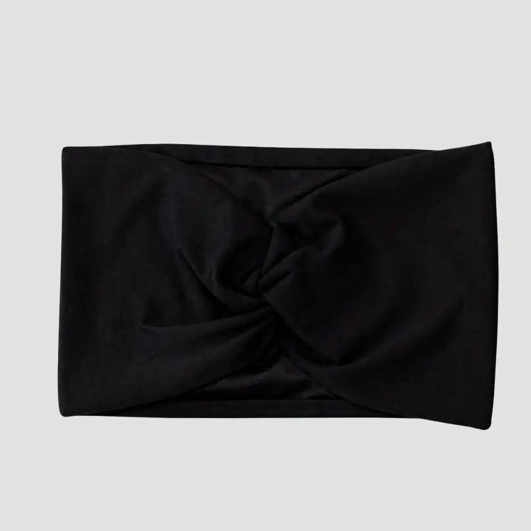 Hairbrella Satin-Lined Twist-Front Headband Bundle of 2