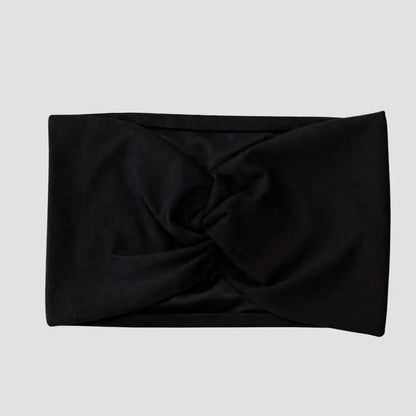 Hairbrella Satin-Lined Twist-Front Headband Bundle of 2