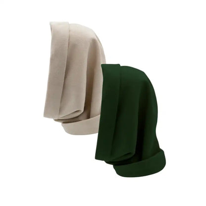 Hairbrella Satin Lined, Waterproof Infinity Rain Scarf - Bundle (2)