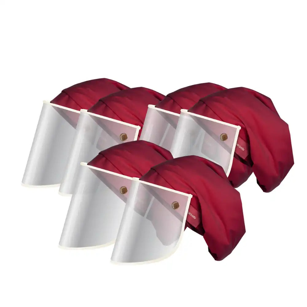 Hairbrella Pro Rain Hat + Face Shield Gifting Bundle (Buy 5, Get 1 Free)