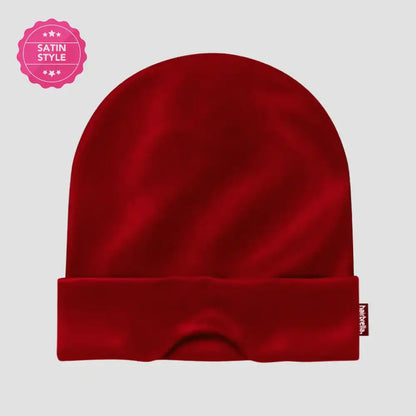 Nap Cap™ Travel — Modal Travel Beanie with Hidden Eye Mask & Satin Lining