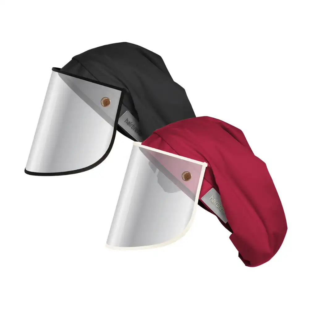 Hairbrella Pro XL Rain Hat + Face Shield - Bundle (2)