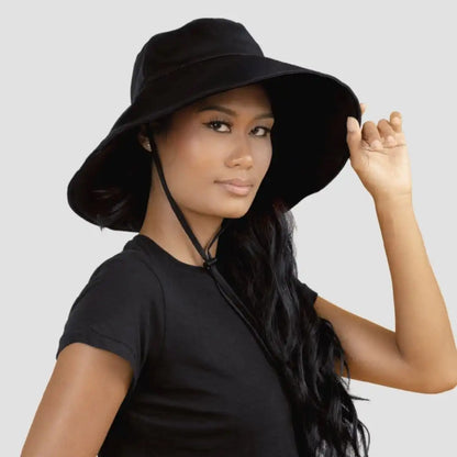 Hairbrella Waterproof, Satin-Lined, Wide Brim Sun Hat, Bundle (2)