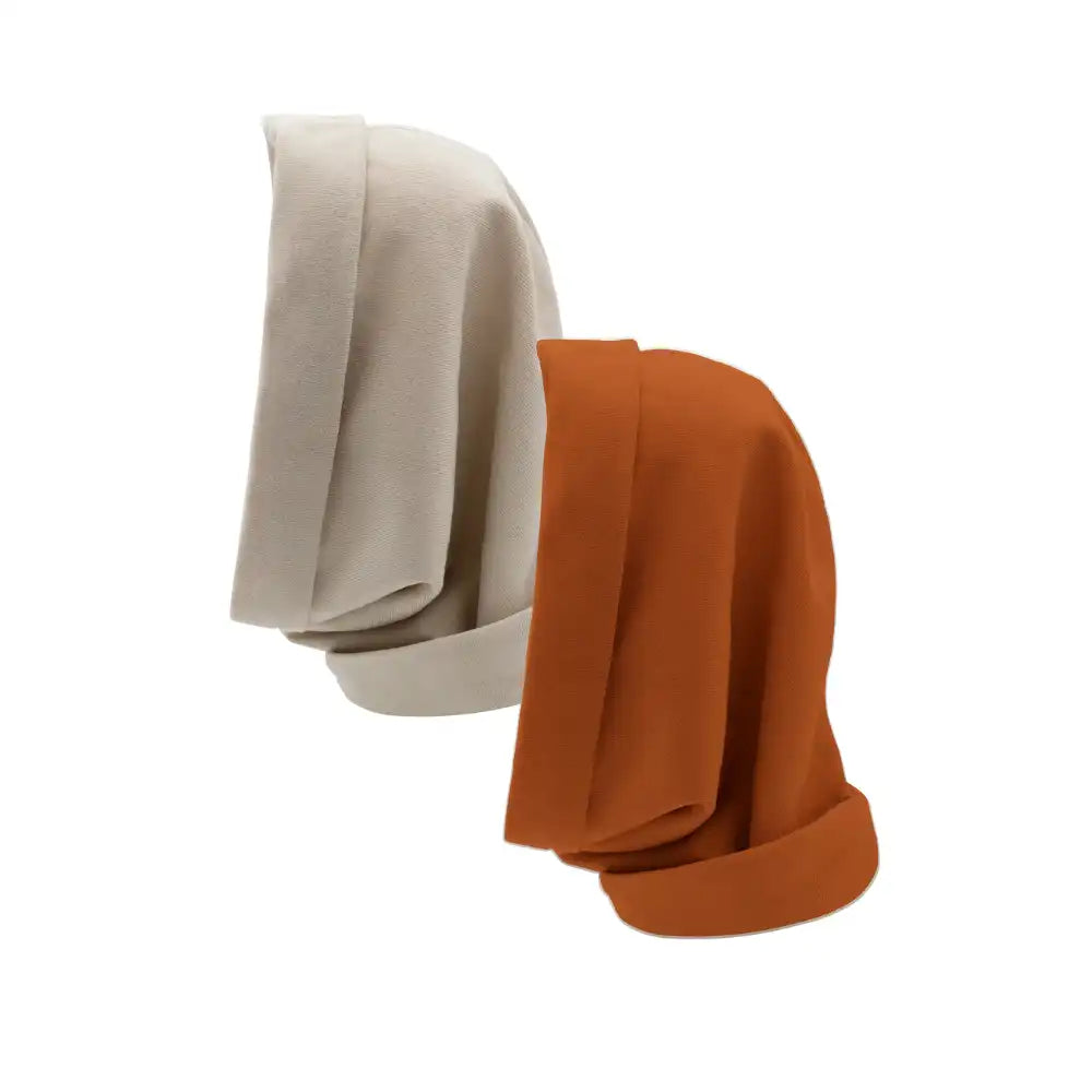 Hairbrella Satin Lined, Waterproof Infinity Rain Scarf - Bundle (2)
