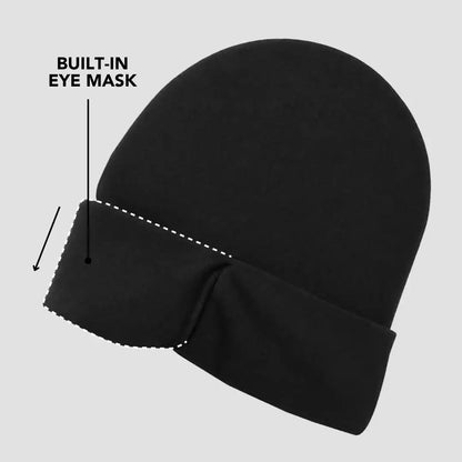 Nap Cap™ Travel — Modal Travel Beanie with Hidden Eye Mask & Satin Lining, Bundle 2
