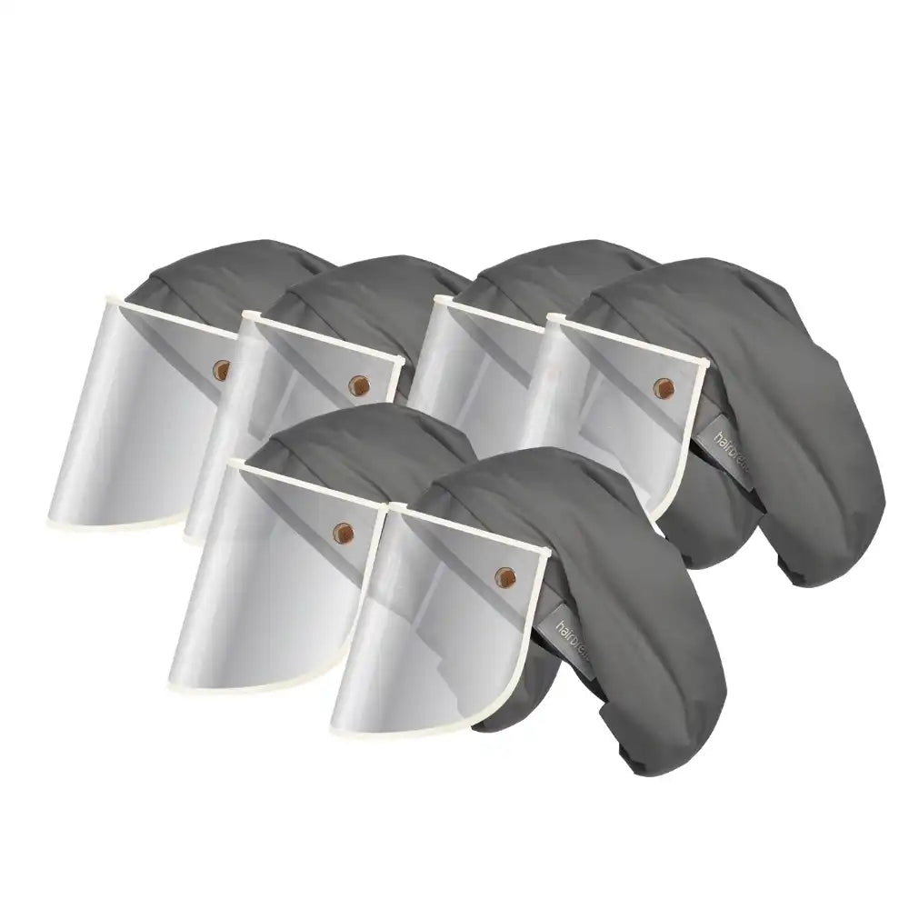 Hairbrella Pro XL Rain Hat + Face Shield Gifting Bundle (Buy 5, Get 1 Free)