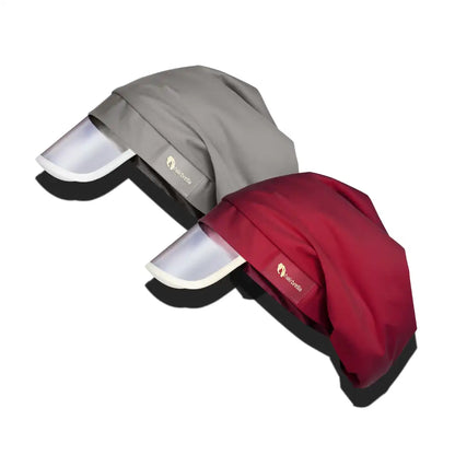 Hairbrella Satin- Lined, Waterproof, Rain Hat Bundle (2)