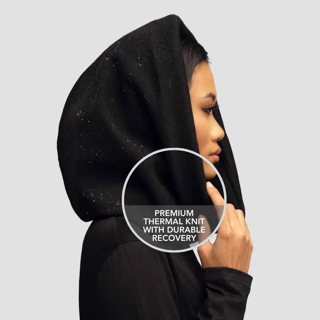 Satin Lined, Waterproof Infinity Rain Scarf