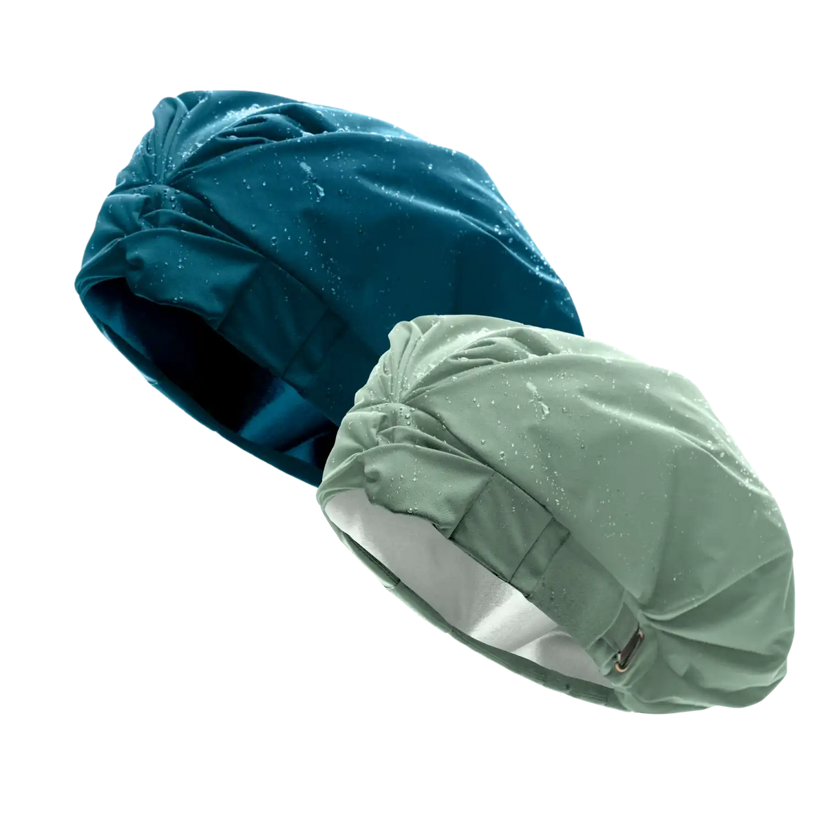 Hairbrella Satin-Lined Shower Cap - Bundle (2)