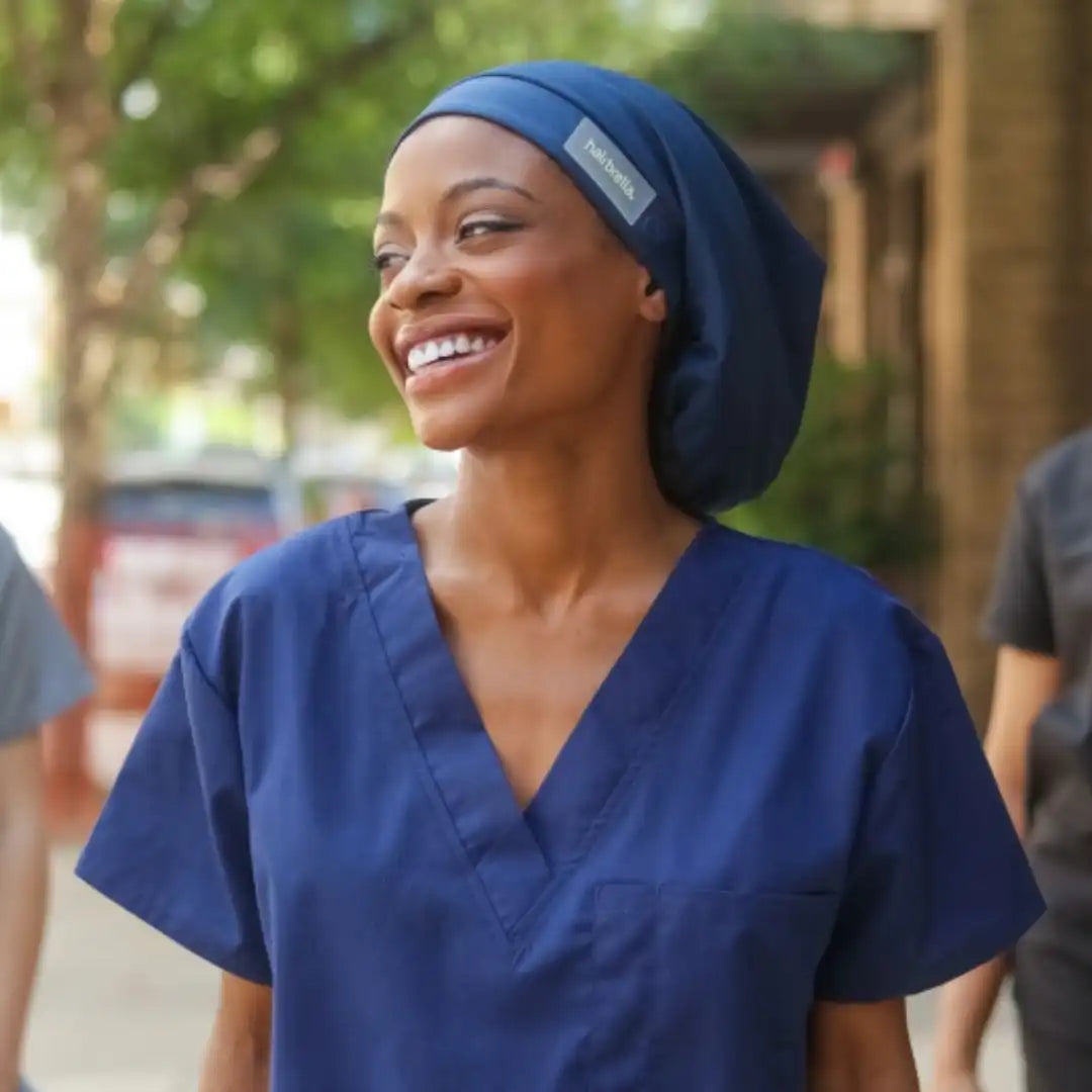 Bundle and Save: Hairbrella Scrub Cap, Satin-Lined