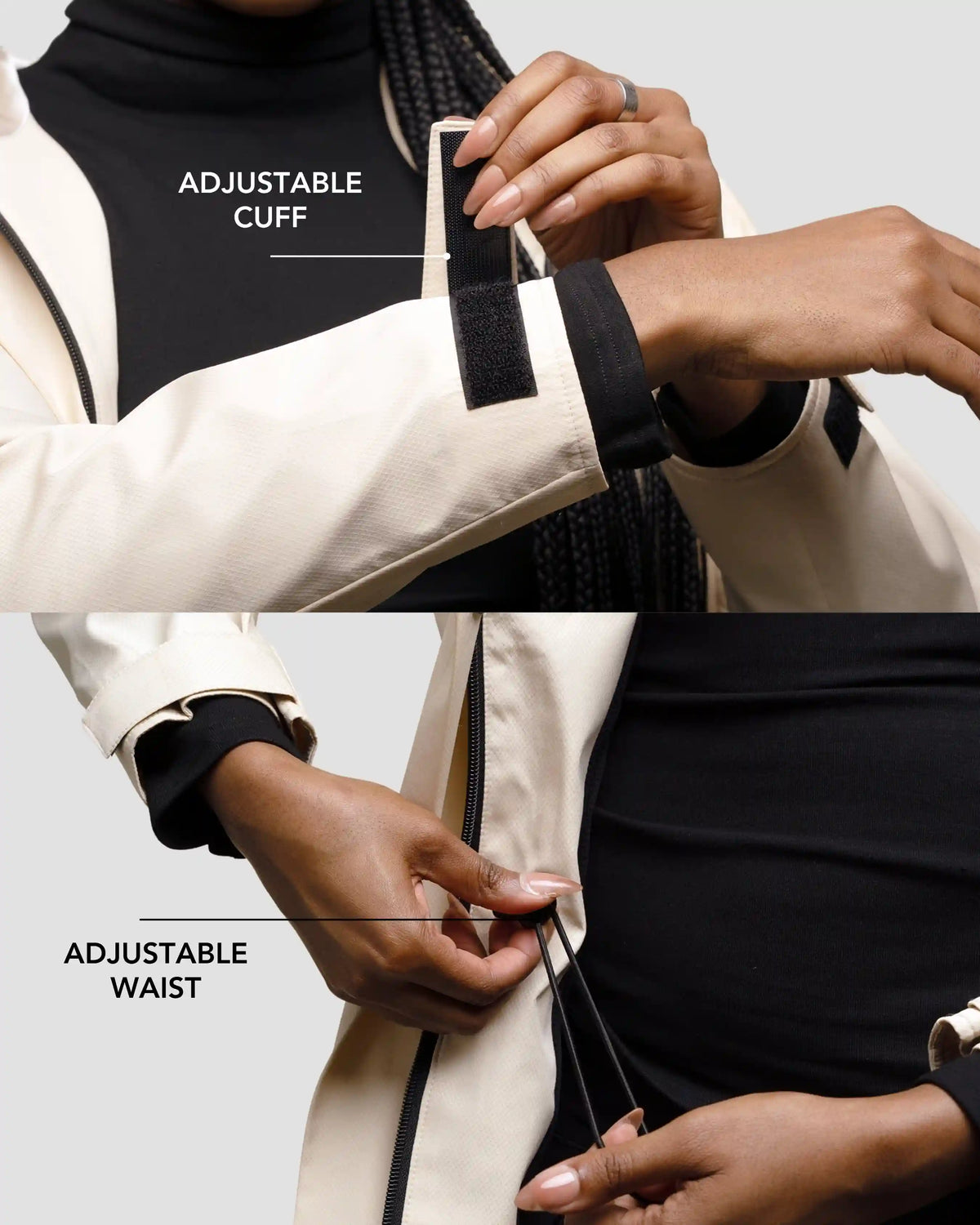 Satin-Lined Packable, Waterproof Lite Rain Jacket